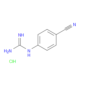 1-(4-CYANOPHENYL)GUANIDINE HYDROCHLORIDE - Click Image to Close