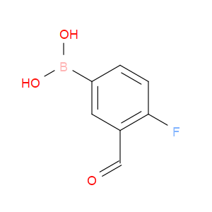 4-FLUORO-3-FORMYLPHENYLBORONIC ACID - Click Image to Close