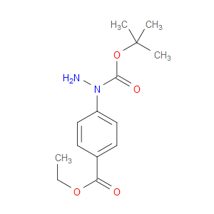 4-(N-TERT-BUTOXYCARBONYLHYDRAZINO)BENZOIC ACID ETHYL ESTER