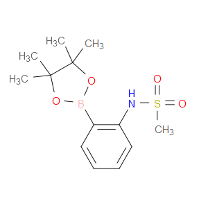N-(2-(4,4,5,5-TETRAMETHYL-1,3,2-DIOXABOROLAN-2-YL)PHENYL)METHANESULFONAMIDE