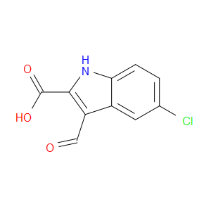 5-CHLORO-3-FORMYL-1H-INDOLE-2-CARBOXYLIC ACID - Click Image to Close