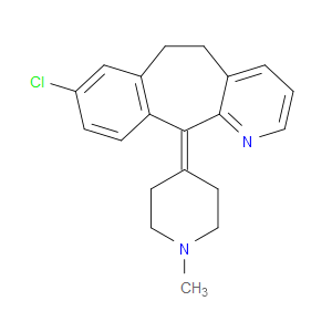 8-CHLORO-6,11-DIHYDRO-11-(1-METHYL-4-PIPERIDINYLIDENE)-5H-BENZO[5,6]CYCLOHEPTA[1,2-B]PYRIDINE