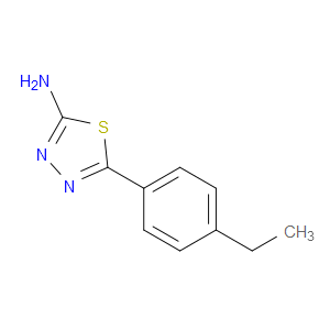 5-(4-ETHYLPHENYL)-1,3,4-THIADIAZOL-2-AMINE