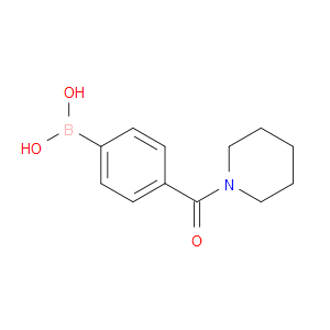4-(PIPERIDINE-1-CARBONYL)PHENYLBORONIC ACID - Click Image to Close