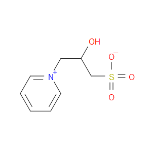 2-HYDROXY-3-(PYRIDIN-1-IUM-1-YL)PROPANE-1-SULFONATE