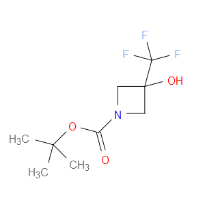 TERT-BUTYL 3-HYDROXY-3-(TRIFLUOROMETHYL)AZETIDINE-1-CARBOXYLATE