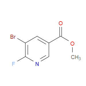 METHYL 5-BROMO-6-FLUORONICOTINATE