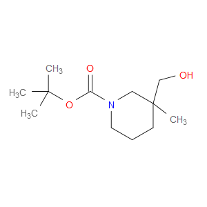 TERT-BUTYL 3-(HYDROXYMETHYL)-3-METHYLPIPERIDINE-1-CARBOXYLATE