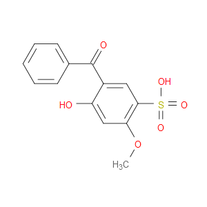 2-HYDROXY-4-METHOXYBENZOPHENONE-5-SULFONIC ACID - Click Image to Close