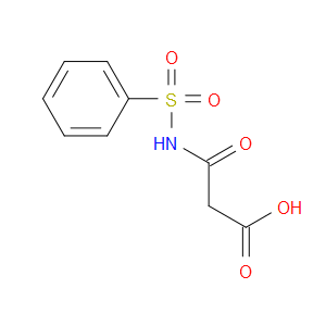 3-OXO-3-(PHENYLSULFONAMIDO)PROPIONIC ACID