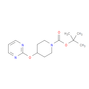 TERT-BUTYL 4-(PYRIMIDIN-2-YLOXY)PIPERIDINE-1-CARBOXYLATE