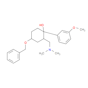 4-(BENZYLOXY)-2-((DIMETHYLAMINO)METHYL)-1-(3-METHOXYPHENYL)CYCLOHEXANOL