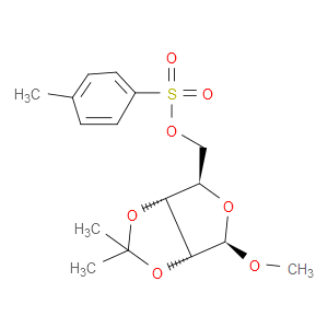 ((3AR,4R,6R,6AR)-6-METHOXY-2,2-DIMETHYLTETRAHYDROFURO[3,4-D][1,3]DIOXOL-4-YL)METHYL 4-METHYLBENZENESULFONATE