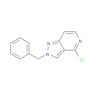 2-BENZYL-4-CHLORO-2H-PYRAZOLO[4,3-C]PYRIDINE