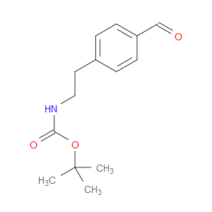 TERT-BUTYL 4-FORMYLPHENETHYLCARBAMATE - Click Image to Close