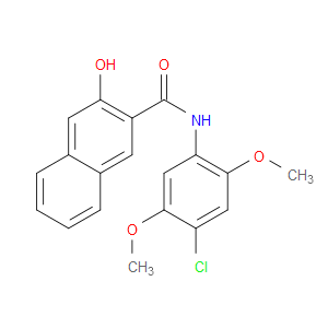 N-(4-CHLORO-2,5-DIMETHOXYPHENYL)-3-HYDROXY-2-NAPHTHAMIDE