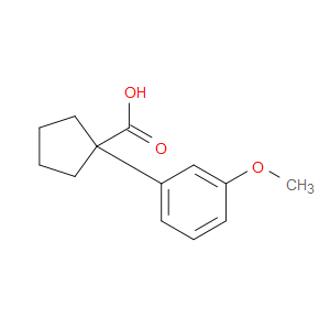 1-(3-METHOXYPHENYL)CYCLOPENTANECARBOXYLIC ACID