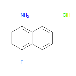 1-AMINO-4-FLUORONAPHTHALENE HYDROCHLORIDE