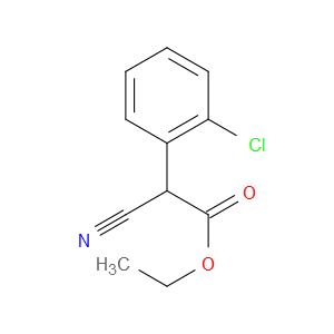 ETHYL 2-(2-CHLOROPHENYL)-2-CYANOACETATE