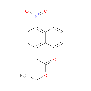 ETHYL 2-(4-NITRO-1-NAPHTHYL)ACETATE