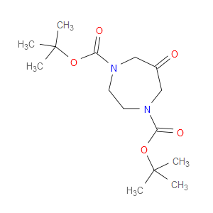 DI-TERT-BUTYL 6-OXO-1,4-DIAZEPANE-1,4-DICARBOXYLATE