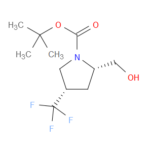 (2S,4S)-1-BOC-4-TRIFLUOROMETHYLPYRROLIDINE-2-METHANOL - Click Image to Close