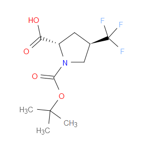 (2S,4R)-1-BOC-4-TRIFLUOROMETHYLPYRROLIDINE-2-CARBOXYLIC ACID - Click Image to Close