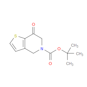 TERT-BUTYL 7-OXO-6,7-DIHYDROTHIENO[3,2-C]PYRIDINE-5(4H)-CARBOXYLATE