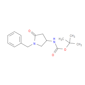 TERT-BUTYL (1-BENZYL-5-OXOPYRROLIDIN-3-YL)CARBAMATE