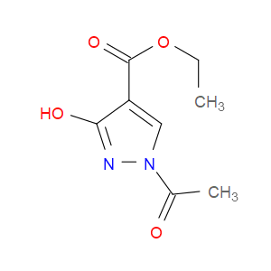 ETHYL 1-ACETYL-3-HYDROXY-1H-PYRAZOLE-4-CARBOXYLATE