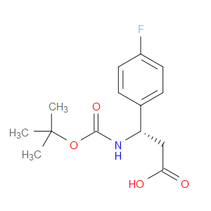 BOC-(S)-3-AMINO-3-(4-FLUORO-PHENYL)-PROPIONIC ACID