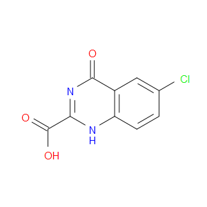 6-CHLORO-4-OXO-1,4-DIHYDROQUINAZOLINE-2-CARBOXYLIC ACID - Click Image to Close