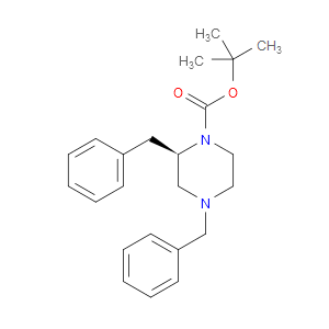 (R)-TERT-BUTYL 2,4-DIBENZYLPIPERAZINE-1-CARBOXYLATE