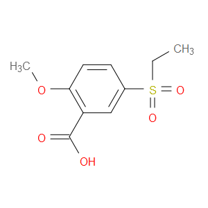 5-(ETHYLSULFONYL)-2-METHOXYBENZOIC ACID