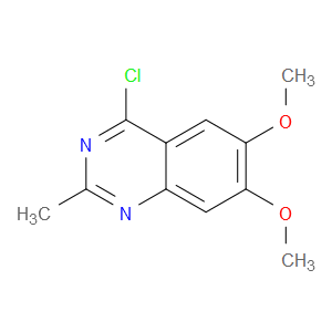 4-CHLORO-6,7-DIMETHOXY-2-METHYLQUINAZOLINE - Click Image to Close