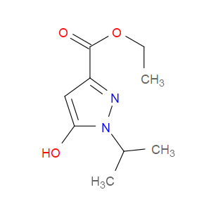 ETHYL 5-HYDROXY-1-ISOPROPYL-1H-PYRAZOLE-3-CARBOXYLATE
