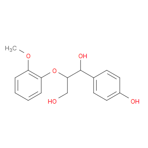 1-(4-HYDROXYPHENYL)-2-(2-METHOXYPHENOXY)PROPANE-1,3-DIOL