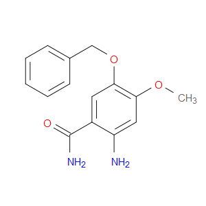 2-AMINO-5-(BENZYLOXY)-4-METHOXYBENZAMIDE