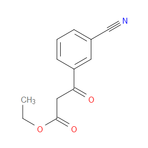 ETHYL 3-(3-CYANOPHENYL)-3-OXOPROPANOATE - Click Image to Close