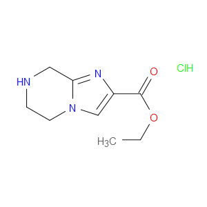 ETHYL 5,6,7,8-TETRAHYDROIMIDAZO[1,2-A]PYRAZINE-2-CARBOXYLATE HYDROCHLORIDE - Click Image to Close