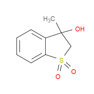 3-HYDROXY-3-METHYL-2,3-DIHYDROBENZOTHIOPHENE 1,1-DIOXIDE - Click Image to Close