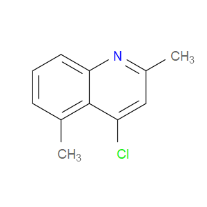 4-CHLORO-2,5-DIMETHYLQUINOLINE