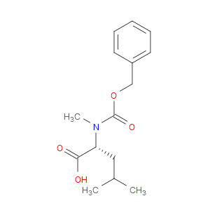 (R)-2-(((BENZYLOXY)CARBONYL)(METHYL)AMINO)-4-METHYLPENTANOIC ACID