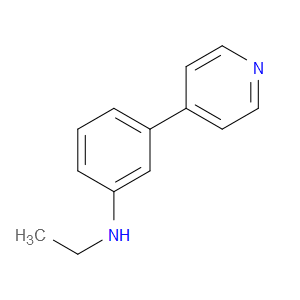 N-ETHYL-3-(4-PYRIDYL)ANILINE