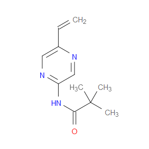 N-(5-ETHENYL-2-PYRAZINYL)-2,2-DIMETHYL-PROPANAMIDE