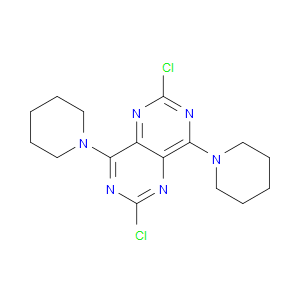 2,6-DICHLORO-4,8-DI(PIPERIDIN-1-YL)PYRIMIDO[5,4-D]PYRIMIDINE