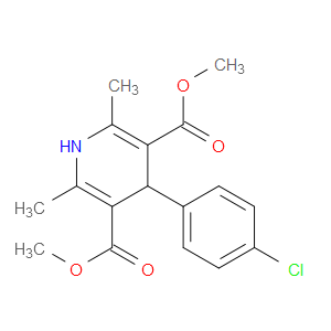 DIMETHYL 4-(4-CHLOROPHENYL)-2,6-DIMETHYL-1,4-DIHYDROPYRIDINE-3,5-DICARBOXYLATE - Click Image to Close