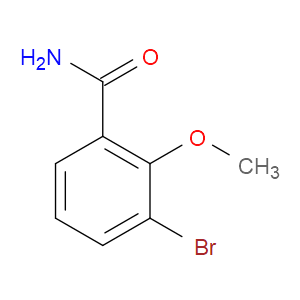 3-BROMO-2-METHOXYBENZAMIDE