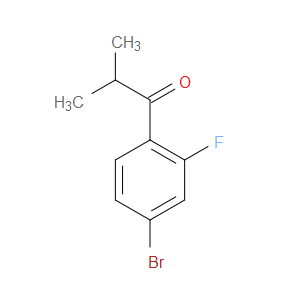 1-(4-BROMO-2-FLUOROPHENYL)-2-METHYLPROPAN-1-ONE
