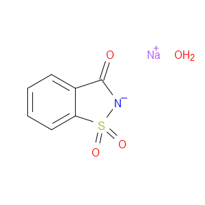 SODIUM 3-OXO-3H-BENZO[D]ISOTHIAZOL-2-IDE 1,1-DIOXIDE HYDRATE - Click Image to Close